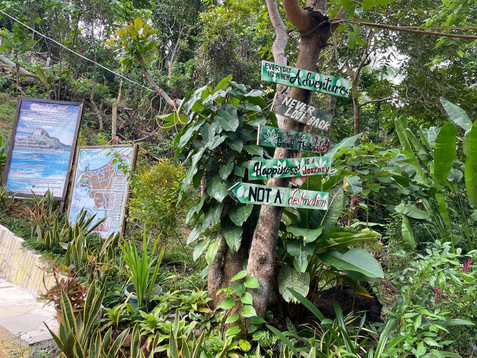 Campsite Forest Camp El Nido